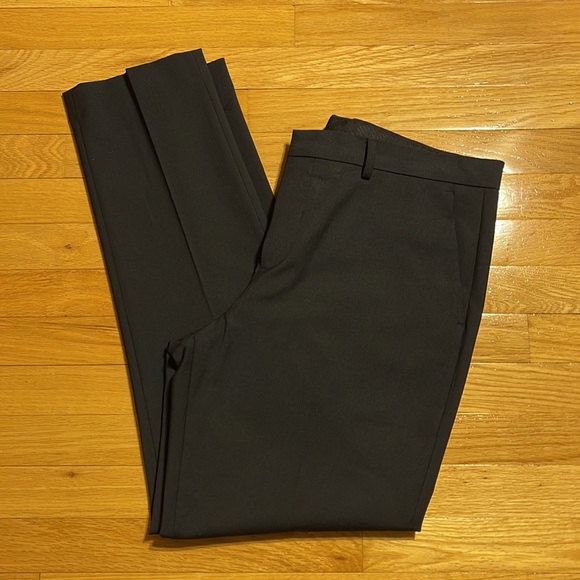Express Slim Black Wool-Blend Modern Tech Suit Pant - Picture 3 of 11